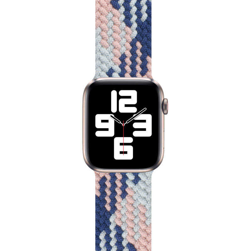 Watch Ultra 49mm Kordon Wiwu Braided Solo Loop Contrast Color Large Strap Kayış - 14 Watch Ultra 49mm Kordon Wiwu Braided Solo Loop Contrast Color Large Strap Kayış - 14